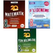 Resim Okyanus Yayınları Okyanus 8 Sınıf Master Fen Matematik Ve 5li Deneme 3 Kitap 2023 