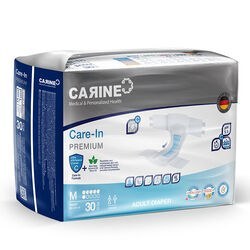 Resim CARINE Premium Yetişkin Hasta Bezi 30 Adet - M Beden 