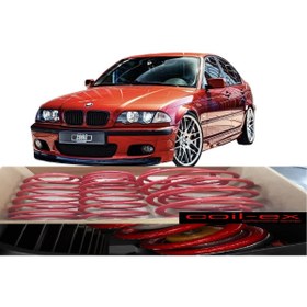 Resim X POWER TUNİNG Bmw E46 1999-2005 Coupe 2.kapı Coil-ex 3.5cm Helezon Spor Yay 