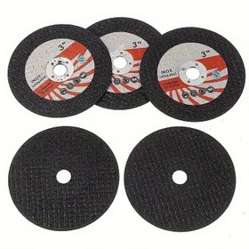 Resim 5 adet 75Mm Ultra İnce Dairesel Testere Bıçağı, Mini Metal Paslanmaz Çelik, Plastik Parlatma Diski, 10Mm Delik ile, Ahşap, Metal, Taş İşleme Fabrikası Aletleri için 