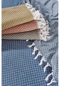 Resim Rebeka Kiremit Alice Model Çift Kişilik Pike 200x230 Bordo 