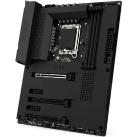 Resim Nzxt N7 Z790 Anakart - N7-Z79XT-W1 - Intel Z790 Yonga Seti (12., 13., 14. Nesil Cpu'ları Destekler) - Atx Oyun Anakartı - Entegre G/ç Kalkanı - Wifi 6e - Bluetooth - Siyah 