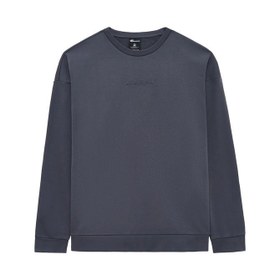 Resim Skechers Essential Cre eck Erkek Gri Sweat 