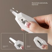 Resim Mini Geri Çekilebilir Yardımcı Bıçak, Sevimli Stil Kutu Kesici, Okula Dönüş Malzemeleri, Öğrenciler için Taşınabilir Cep Mektup Açacağı, Ofis, Sınıf Kırtasiye DIY El Sanatları 