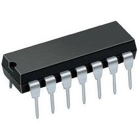 Resim 74LS74 Flip-Flop Entegresi - DIP-14 