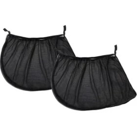 Resim Araba Yan Cam Güneşlik Perdesi Cam Filmi Perde 2 Adet Güneş Geçirmez Aracın Içini Göstermez Perde 