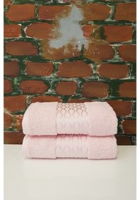 Resim Özdilek 2 Adet Pamuklu El-Yüz Havlusu 50x80 Elissa Pudra 