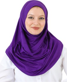 Resim Modish Group Hazır Giyim Türban Yumuşak Başörtü Şal - Mor 