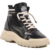 Resim Guja 23k310-20 Siyah Bağcıklı Kadın Sneaker Bot 001 
