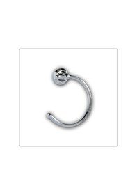 Resim İsaoğlu Yapı Havluluk Banyo Havluluğu Silver Gümüş Vintage Pirinç Paslanmaz Gümüş 
