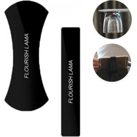 Resim Nano Kaydirmaz Güçlü Yapişkanli Telefon Tutucu 2li white 