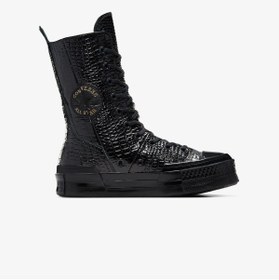 Resim Converse Chuck 70 Plus Xhı Unisex Siyah Deri Sneaker 