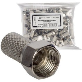 Resim F Konnektör Rg6 U4 18 MM Geniş 100'lü Paket 