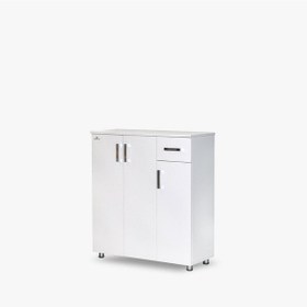 Resim Ayakkabılık Çok Amaç Model Parlak Beyaz Hard Suntalem Demonte 5R (422729979) Beyaz 