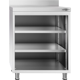 Resim Paslanmaz Çelik Bar - Çalışma Tezgahı - 4 Raflı - 800x600 mm 