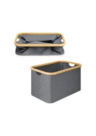 Resim Mıen Katlanabilir Çamaşır Sepeti 50l Bambu 