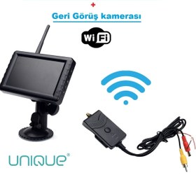 Resim Unique Unıque ® 5 Inch Lcd Ekran Kablosuz Veri Transferli Monitör 