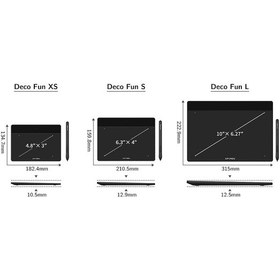 Resim XP-Pen Deco Fun L Grafik Tablet 