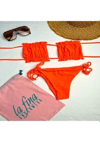 Resim Marba Turuncu Bikini Set 