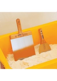 Resim Dekor 001 Macun Ispatulası 6 Cm Ahaşap Saplı 