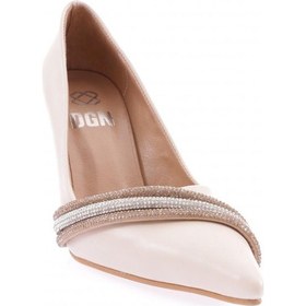 Resim Dgn Ysf-05-23y Kadin Silver Taşli Bantli Abiye Ayakkabi YSF-05-1563-R1806 Ten Rengi 