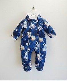 Resim Çocuk Kozmonot Astronot Tulum 0-12 Ay Çok Renkli 