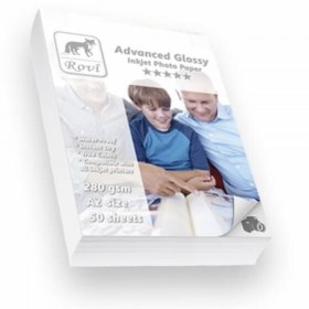 Resim ROVİ Rovi Advanced Parlak Fotoğraf Kağıdı 280gsm 50yp A2 
