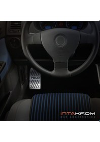Resim intakrom Volkswagen Polo 4 Krom Ayak Dinlendirme Pedalı 2005-2009 