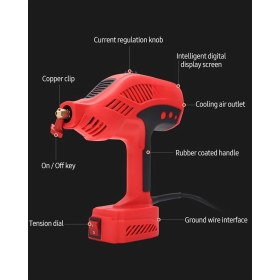 Resim Eysp Kırmızı Elektrikli El Tipi Invertör Arc Kaynak Makinesi (Kırmızı) PH236 