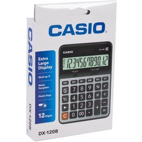 Resim Casio DX-120B Masaüstü 12 Hane Hesap Makinesi 