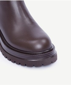 Resim Yargıcı Trock Detaylı Deri Çizme 25kkay4055x 208 Kahverengi 