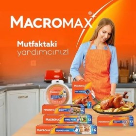 Resim Daisy Home Macro Max Hazır Kesilmiş Yağlı Pişirme Kağıdı 16 Adet, Standart Fırın Tepsisi Boyutu (42X37 Cm) 