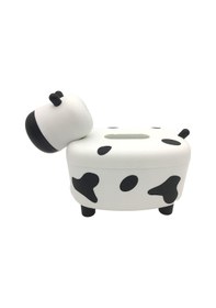 Resim Mıknatıslı Tuzluk Ve Peçetelik Sevimli İnek Figürlü Renkli 