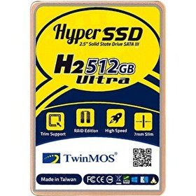 Resim TwinMOS TM512GH2U 512 GB 2.5" SATA3 580 MB/s - 550 MB/s SSD 
