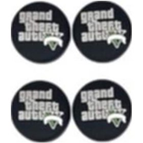 Resim Gta 5 Gri Ps3-ps4-ps5-xbox One-x-s-series X Series S Analog Koruyucu Silikon Pad 