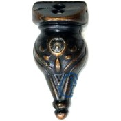 Resim Skygo Minare Sandık Ayağı, Kutu Ayak 3 cm - Eskitme, 100 Adet 