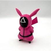 Resim #0025 Squid Game Pikachu Pokemon Figürü 