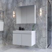 Resim Teta Home Tokyo 65CM Mdf Banyo Dolabı Seti 