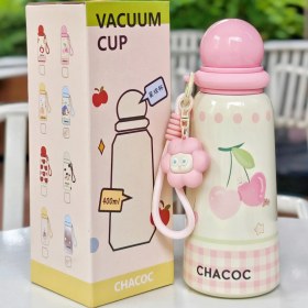 Resim Dzjxfc Paslanmaz Çelik Yalıtımlı Kupa Sevimli Öğrenci Kupası Moda Hediye (Yurt Dışından) 