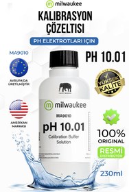 Resim Milwaukee Kalibrasyon Sıvısı Ph 10.01 230 Ml Ma9010 