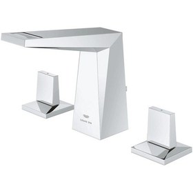 Resim Grohe Allure Brilliant 3 Delikli Lavabo Bataryası 1/2" M-Boyut - 20626000 Gümüş 