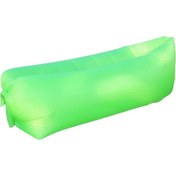 Resim Sinuoshop 1 Adet Yeşil Şişme Koltuk Hızlı Şişme Katlanır Kamp Plaj Bahçe Yeşil 