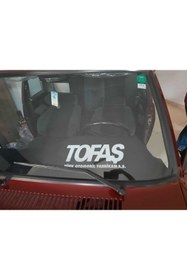 Resim İmza Siyah Tofaş Torpido havlusu Torpido Aksesuarı 