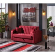 Resim Tutku Yatak Grand 2'li Yataklı Bazalı Koltuk (Kırmızı) 