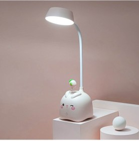 Resim Öğrenciler İçin Okuma Ve Çalışma Amaçlı Led Usb Şarjlı Katlanabilir Karikatür Masa Lambası 