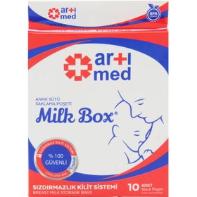 Resim Artımed Anne Sütü Saklama Poşeti 10 lu 