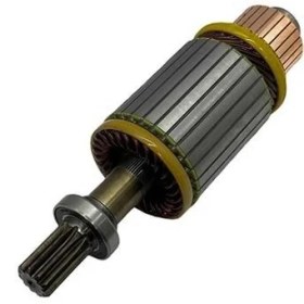 Resim 12V Marş Kollektörü Hıtachı Tipi 11 Diş (Rulmanlı) 