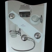 Resim Banyo Ayna Seti 43x53 cm 6 Parça Model 241 
