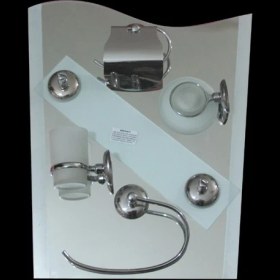Resim Banyo Ayna Seti 43x53 cm 6 Parça Model 241 