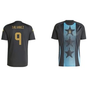 Resim Snapbuy Arjantin 2024 Futbol Forması - Erkek/kadın Kısa Kollu Yazlık Tişört10000mah Altın 